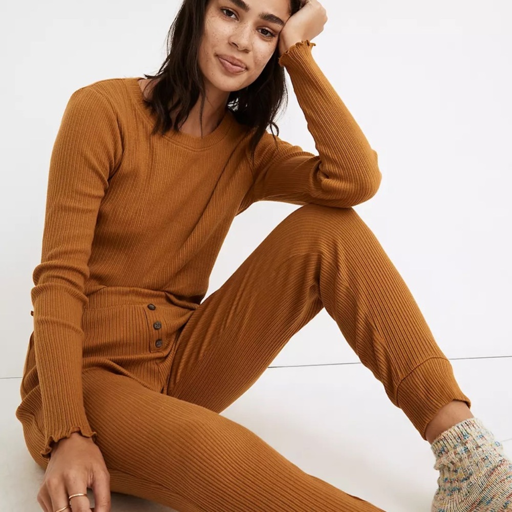 Madewell Ribbed Pajama Set